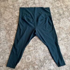 Old Navy Greenish Blue Mesh Leggings